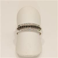 Anello Vidali Gioielli Donna in Oro bianco Zircone ANOR-39-34 - ANOR-39-34